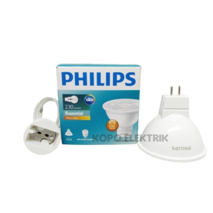 Lampu Led Tusuk Philips MR16 3w | Led /Tusuk MR16 Philips 3 Watt