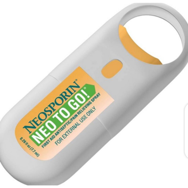 Neosporin + Pain Relief Neo to Go First Aid Antiseptic/Pain Spray 26 fl oz 7.7ml