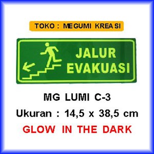 

Lumi Signboard (Glow in the dark) C-3