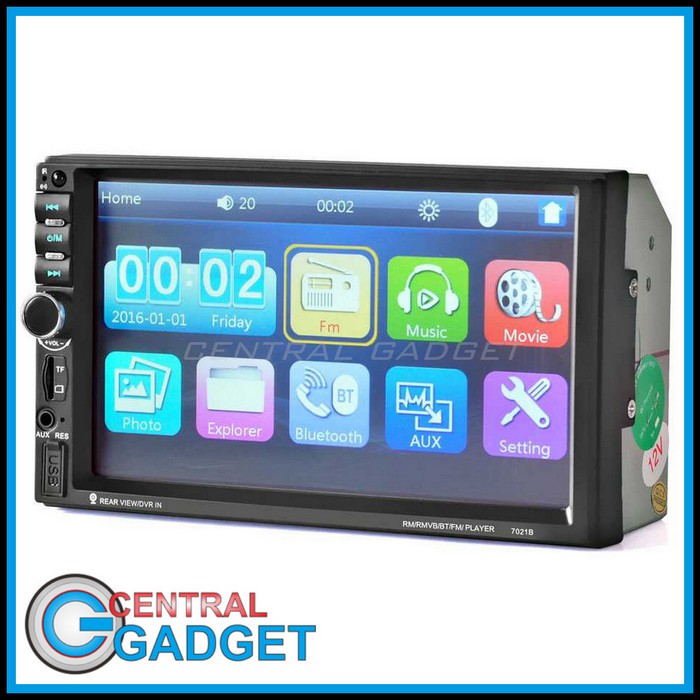 AMPrime Tape Audio Mobil MP5 Media Player LCD Touchscreen 7 Inch