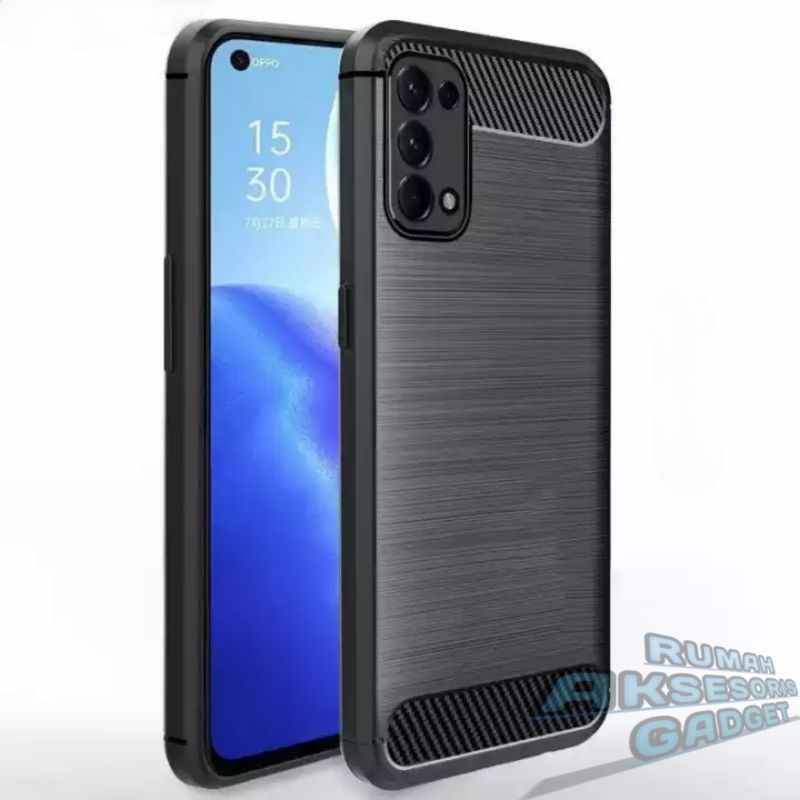 SOFTCASE REDMI NOTE 7 IP XS MAX SLIM BLACK FIT CARBON IPAKY