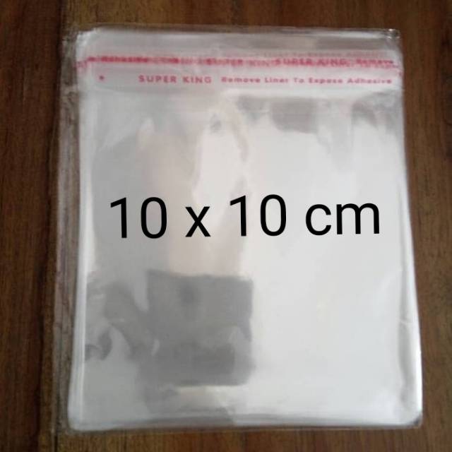 Jual Plastik Opp Packing Lem Seal 9x9 10x10 11x11 12x12 13x13 14x14 15x15 6x18 6x24 Kue Souvenir 0928