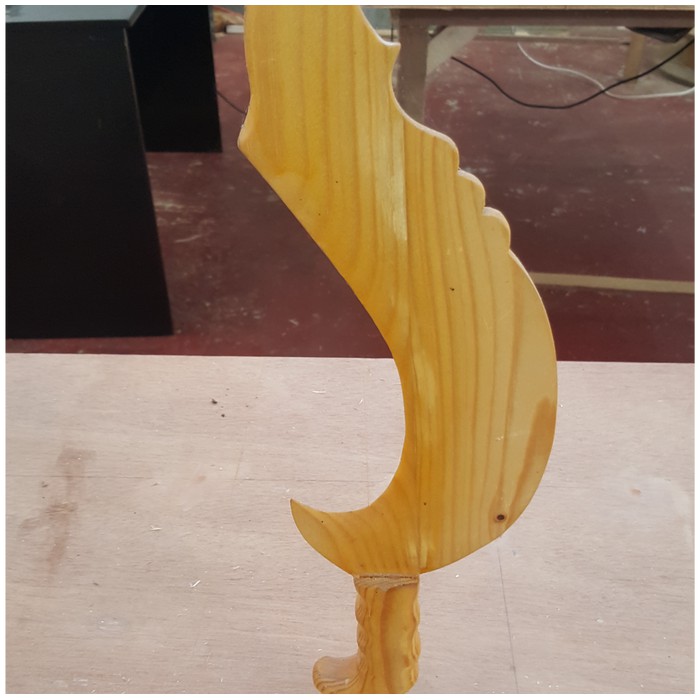 Miniatur Kujang dan Naga