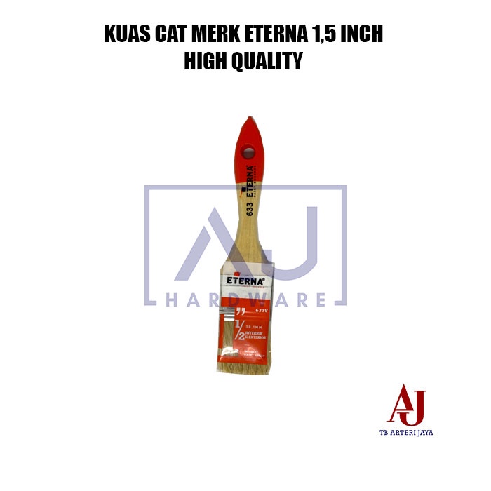 Kuas Cat 1,5 Inch Merk Eterna Kualitas Bagus Atau Kuas Cat Tembok High Quality Bulu Tebal