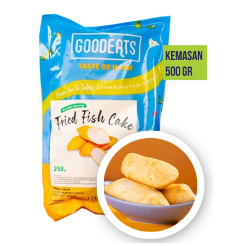 

GOODEATS FRIED FISH CAKE 500 GR / OTAK OTAK SINGAPURA