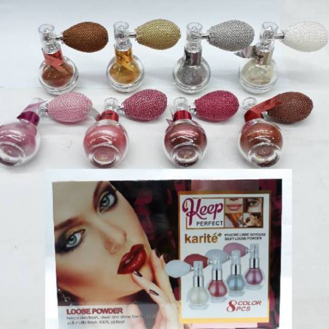 EYESHADOW LOSSE POWDER  TABUR KARITE 8.COLOUR