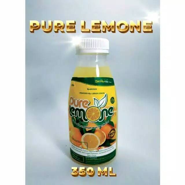 

PURE LEMONE 350ml / Sari lemon Asli