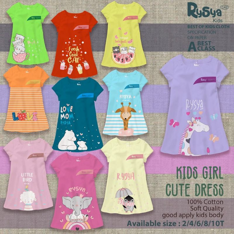 Dress Anak Rysya kids