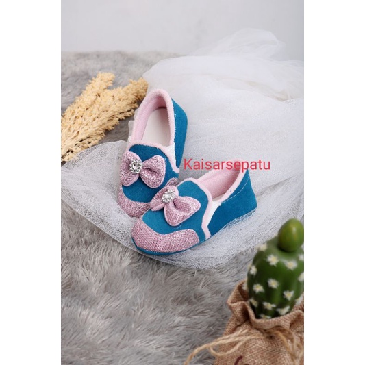 Kaisar-Via Sepatu Bayi Perempuan 0 6 bulan Sepatu Bayi Prewalker Sepatu Bayi Perempuan 1 tahun