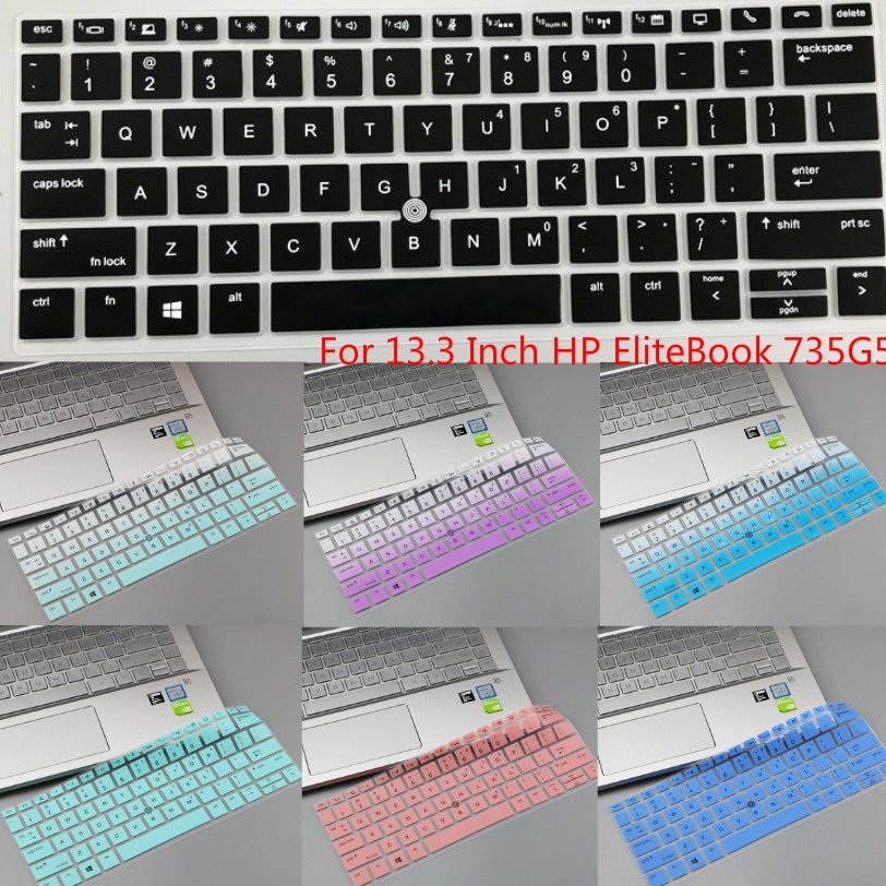 Cover Pelindung Keyboard Bahan Silikon Ultra Tipis Untuk Laptop Hp Elitebook 735g5 830g5