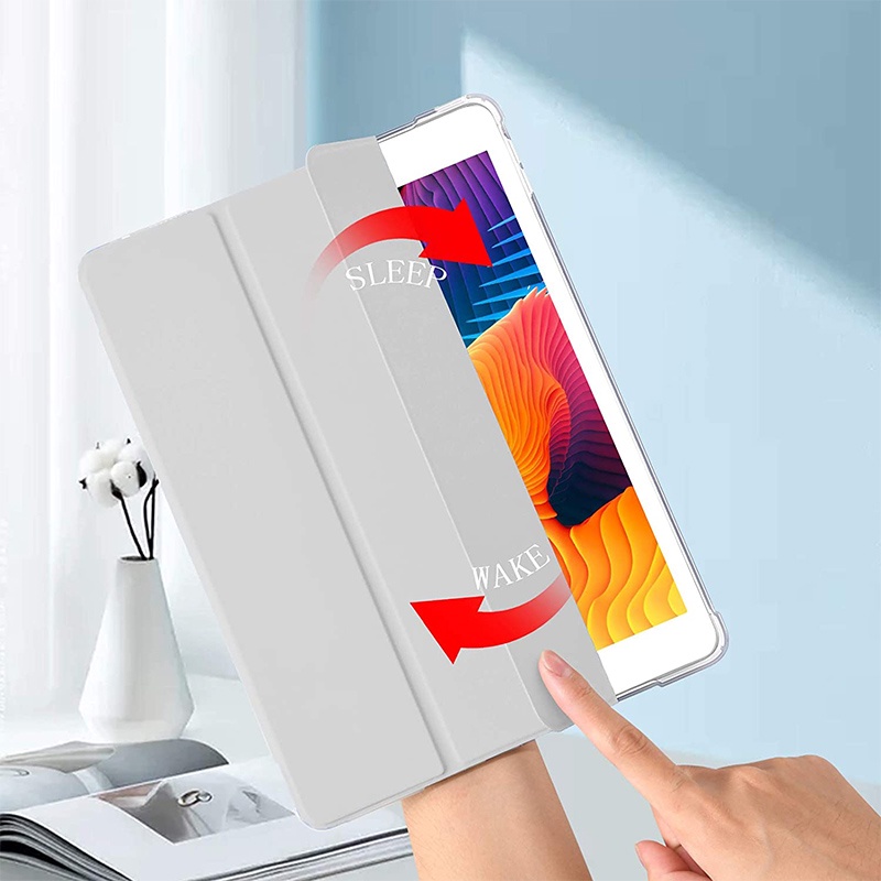 Casing iPad Pro 11 with Pencil Holder Magnetic Auto Wake Sleep Flip Cover for M1 iPad Pro11 2020 2021 11inch DIY Sticker M1 Protective Shell