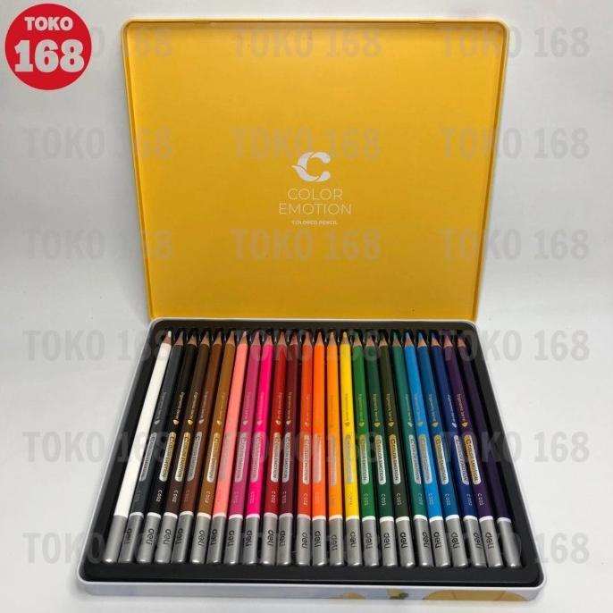 

DELI Colored Pencil 24 Colors / Pensil Warna 24 Warna C00225 (SET)