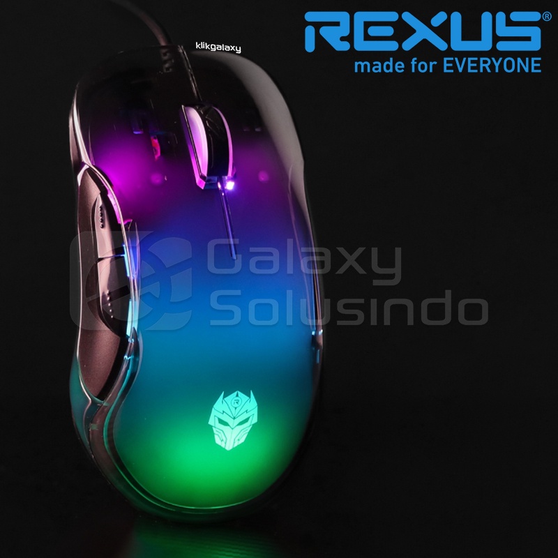 Rexus BARA X17 Crystal RGB Gaming Mouse