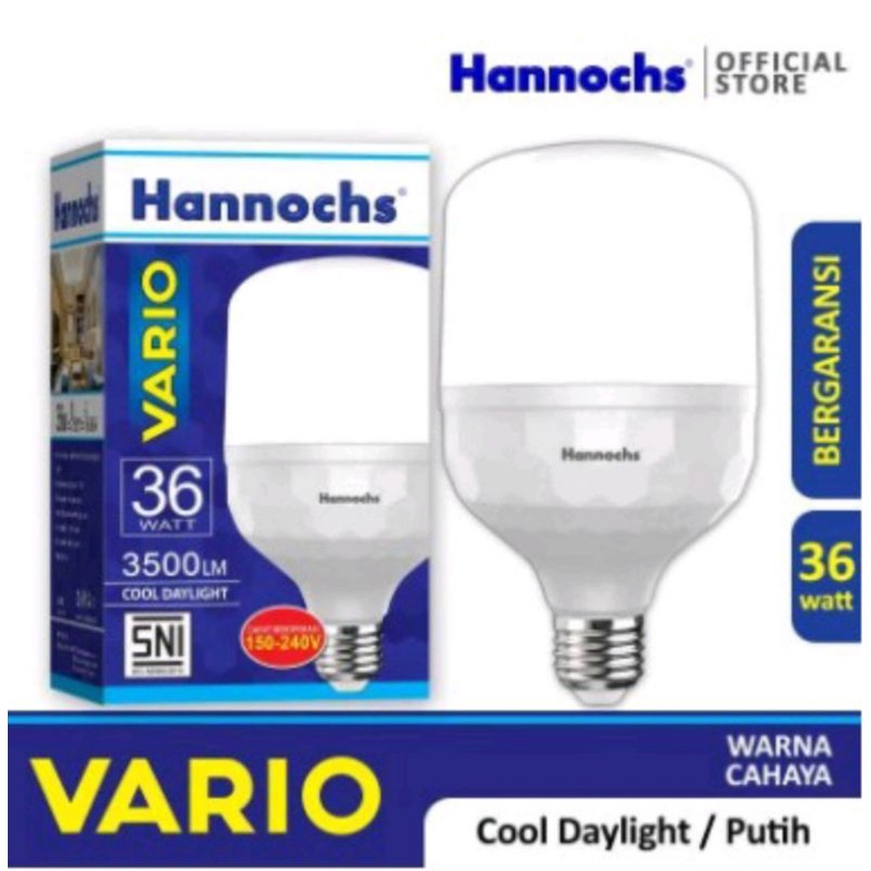 Bohlam Led Hannochs Vario 36 Watt/ Bola Lampu Led Hannochs Vario 36 Watt