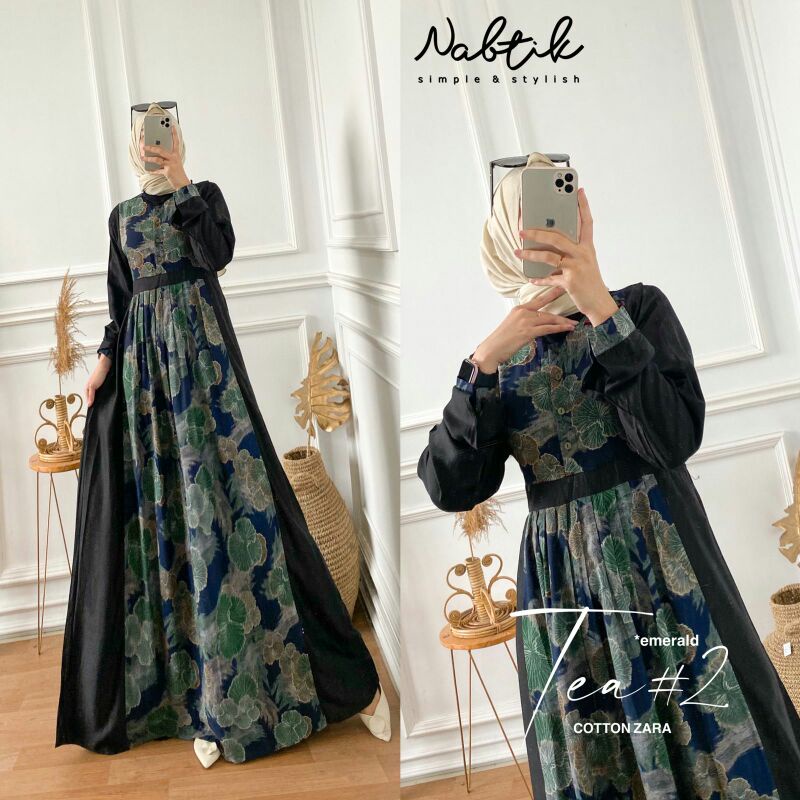 TEA &amp; NISA Maxi Dress Ori by Nabtik