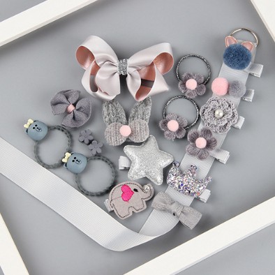 SAO - F521 Ikat Rambut 18 in 1 Fashion Wanita / Accesories Rambut Import / Jepit Rambut / Souvenir Aksesoris Rambut-7