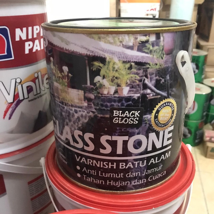 glass stone varnish batu alam vernis pernis vernish batu alam galon