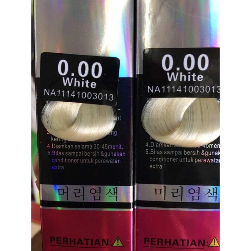 Semir Rambut Putih/Abu2 Kosea/Light gray/Silver