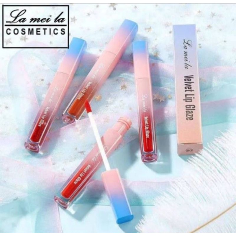 Lameila Lipstik Velvet lip glaze | Liptint Lipstick Tahan Lama Anti Air 1011