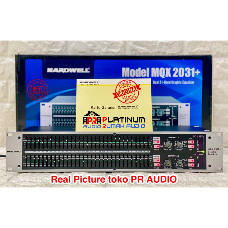Equalizer Hardwell MQX2031+ MQX-2031+ MQX 2031+ EQ Hardwell Original