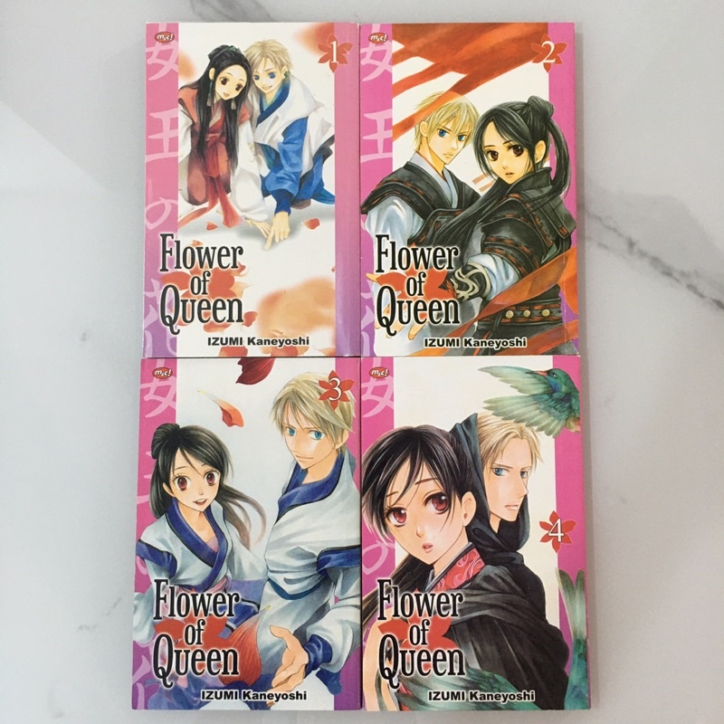 Preloved Komik Flower of Queen 01 s/d 04 by Izumi Kaneyoshi