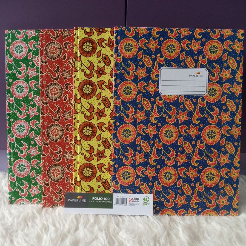 

Buku Paperline Folio 100 lembar / F100 F4