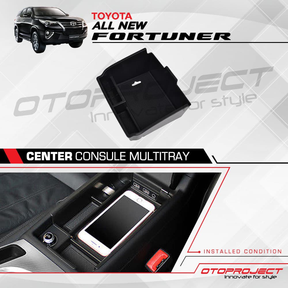 Center Console Multi Tray - Alas Consule Box All New Fortuner 2016