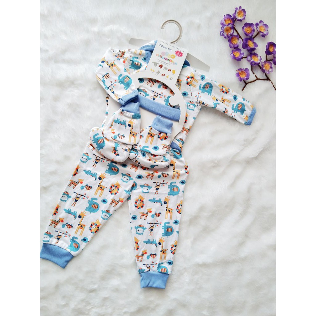 PROMOOO VINATA YOBEL PANJANG SABLON / SATU SET LENGKAP BAJU BAYI
