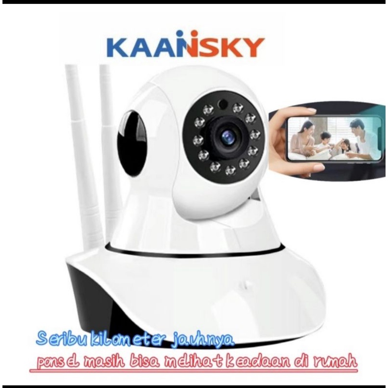 cctv IP camera 3 antena wireless HD 1080p