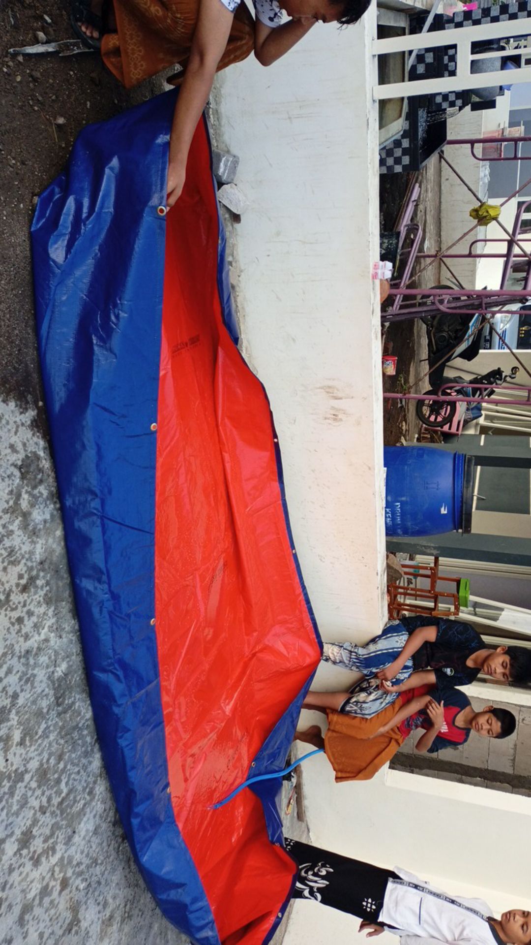 Terpal Kolam Ikan 300x100x50 Tyepe A5 Korea Super  Kualiti  Kolam Ikan Lele