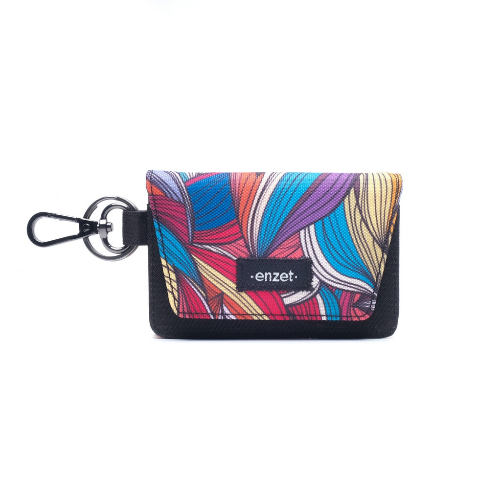 Dompet STNK Motor Mobil Kartu SIM eToll Gantungan Kunci Kain KC076