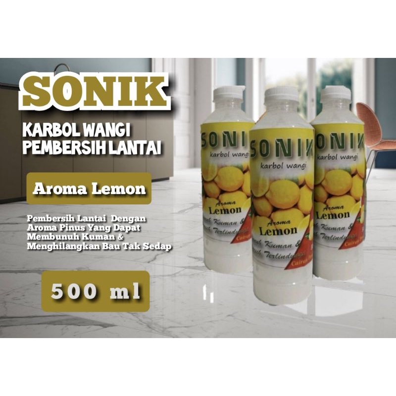 Pembersih Lantai SONIK KARBOL WANGI isi 500 ml Kualitas Terjamin