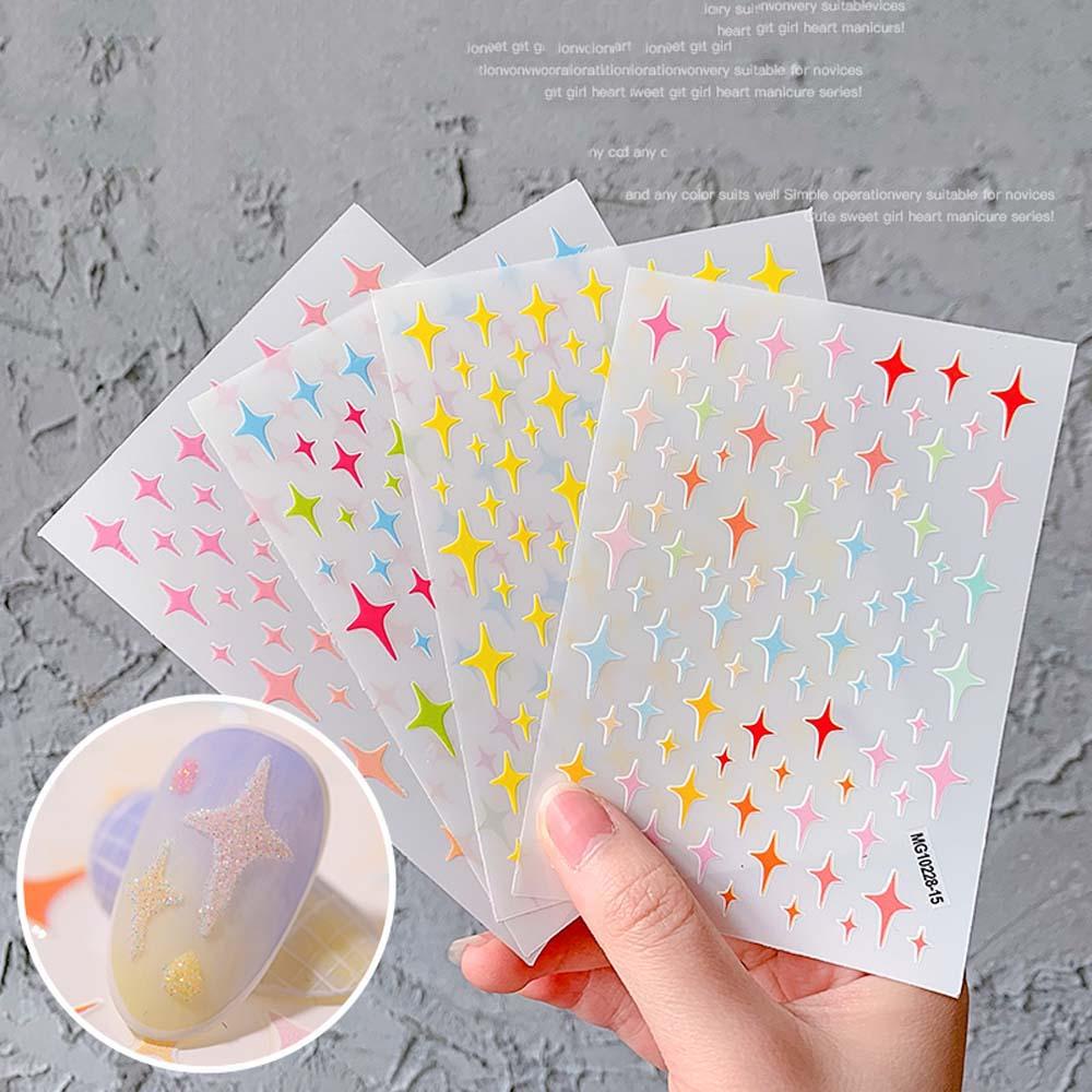 Mxbeauty 3D Nail art Stiker Kualitas Tinggi Perekat Diri Manicure Slider decals