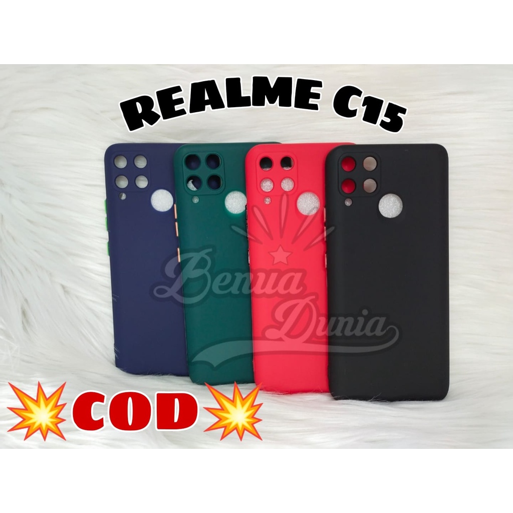 CASE MACARON REALME C21Y -REALME C25 // SOFTCASE MACARON PROTECTION KAMERA REALME C21Y -REALME C25 - BD