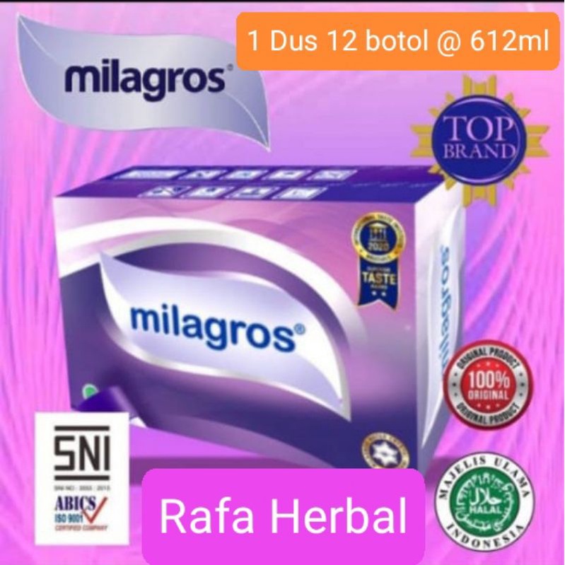

Air Milaa@ Gross$ 1 Dus 612 ml 18 botol ORIGINAL