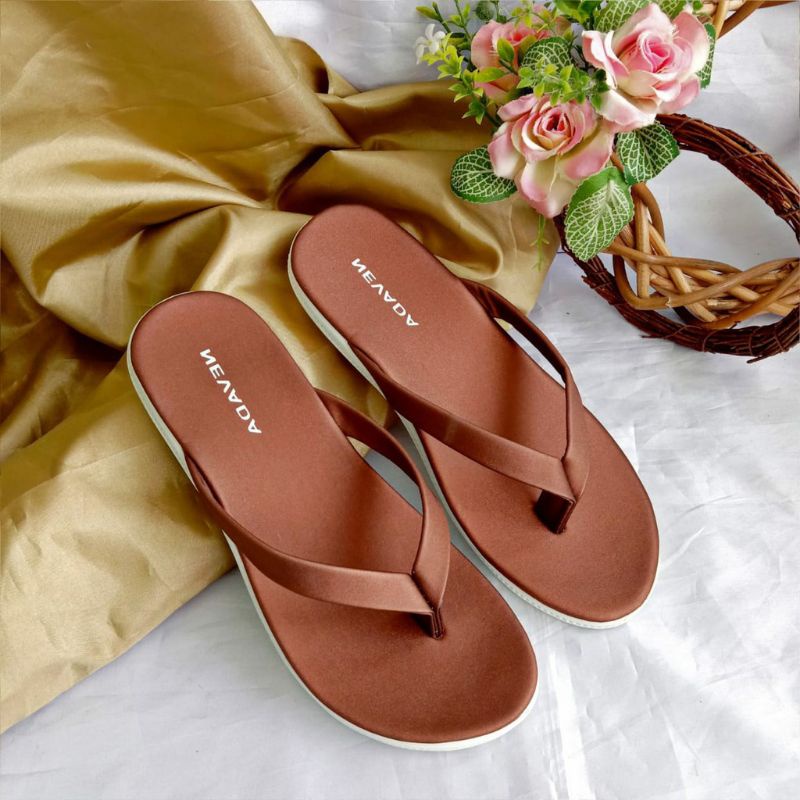 Sandal Japit Wanita Nevada/Sendal Wanita Terbaru Sandal Cantik N02