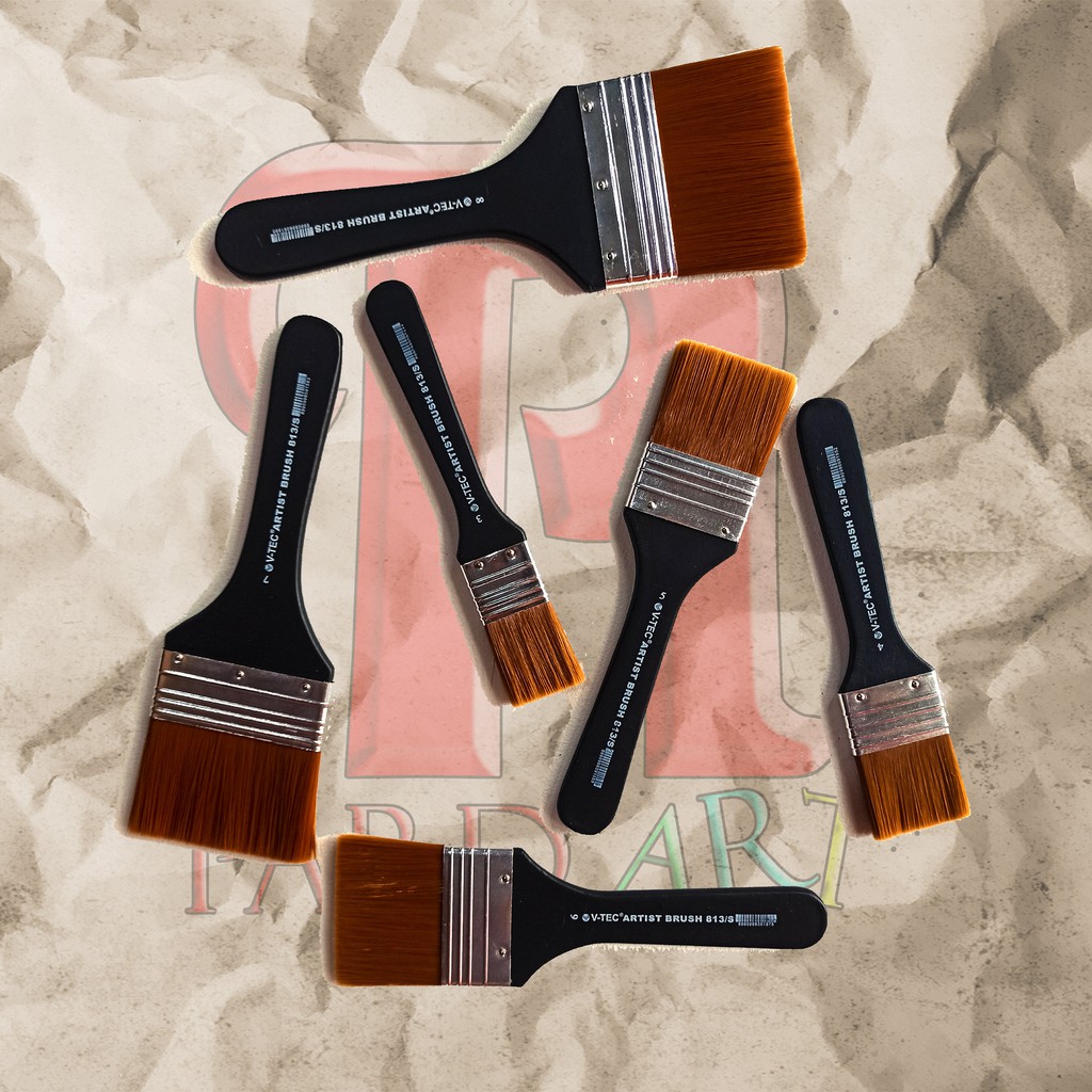 Kuas Lukis V-Tec Besar 813-S/Kuas Lukis/Kuas