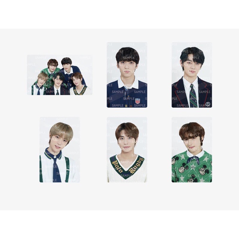 READY Card Ticket Fanlive TXT BEOMGYU