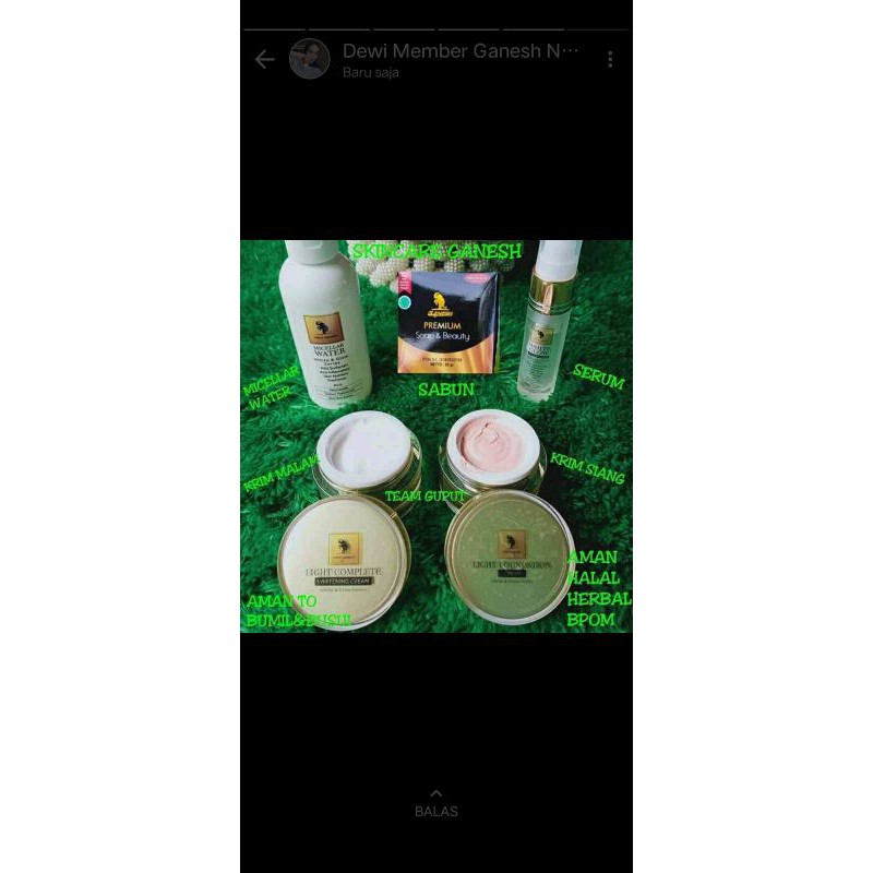 ORI SKIN CARE GANESH WHITE AND GLOW SERIES