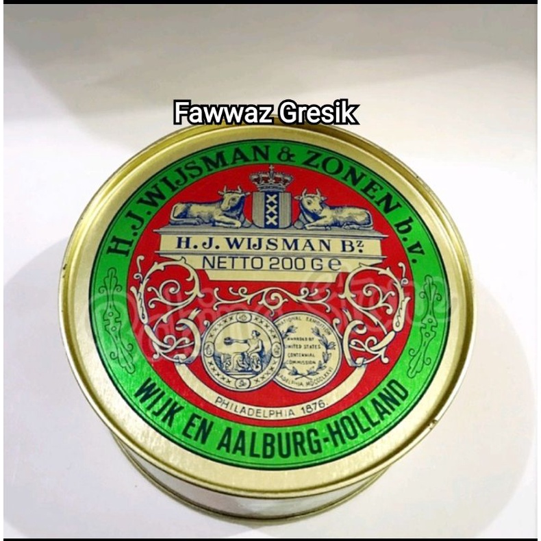 

BUTTER WIJSMAN 200gr MENTEGA / Wijsman Butter 200 gram / Wysman / Wisjman Wijsman 200gr Roombuter Butter