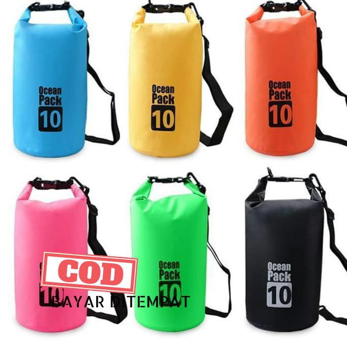 PROMO DRY BAG TRAVEL BAG DRYBAG 10 L PVC ANTI AIR WATERPROOF NOT CONSINA PENGIRIMAN CEPAT