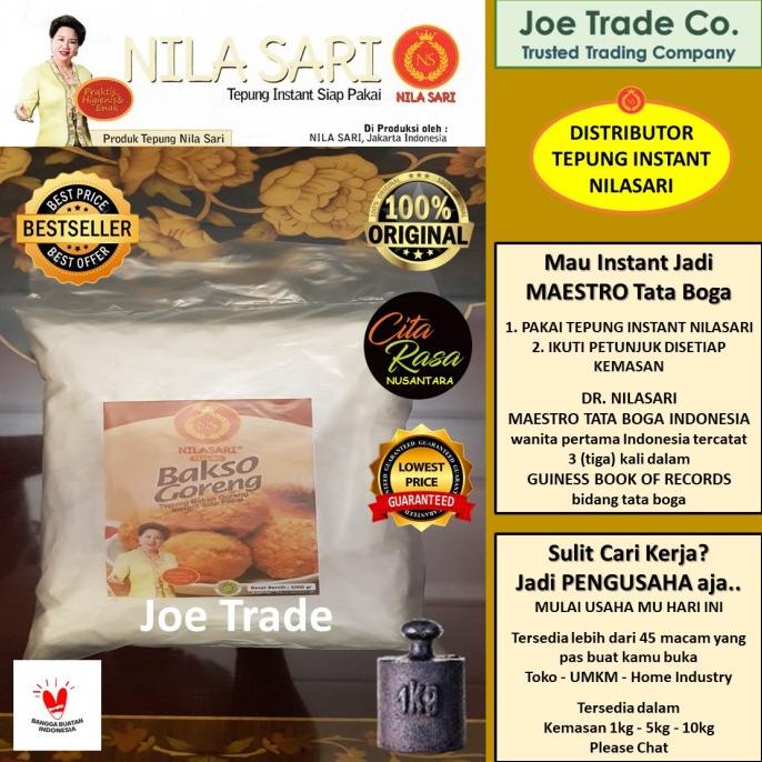 

TERMURAH Tepung Instant Bakso Goreng 1 kg Premix Nilasari