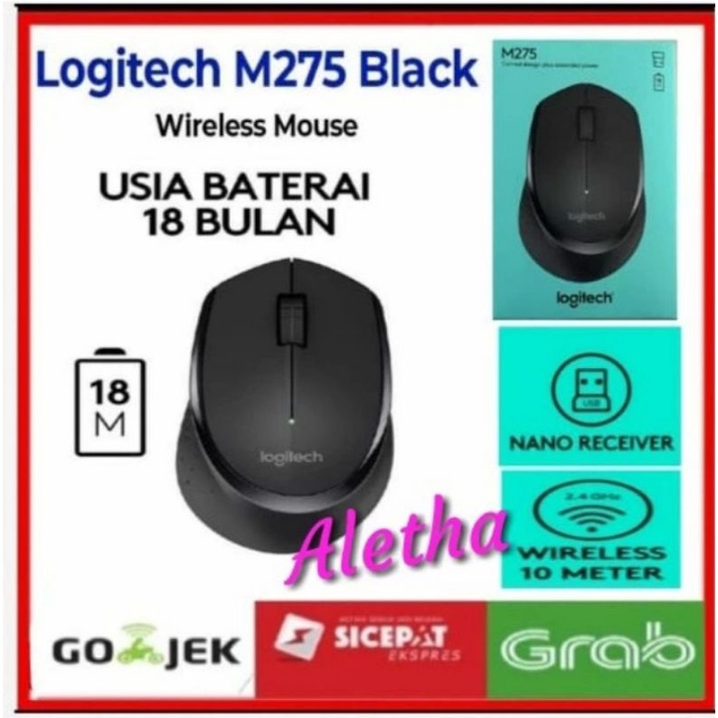 Logitech Mouse M275. Wireless Mouse Original