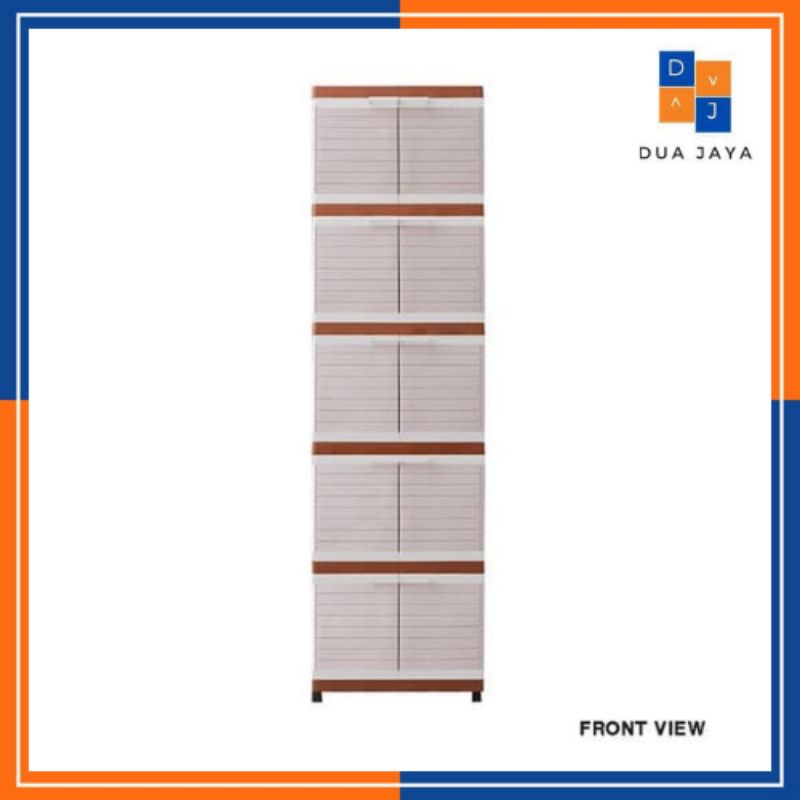Lemari Plastik Club Mini Susun 5 - Lemari Pakaian Club mini