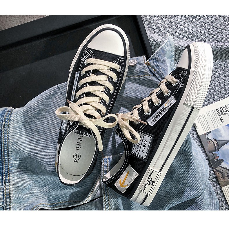Pennay Men Shoes - Sepatu Sneakers Pria CALESTIAL SIDE Canvas Casual Sepatu Kasual dan Santai
