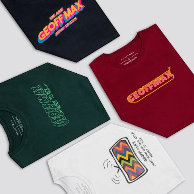 Paket Bundling T-Shirt Geoff Max