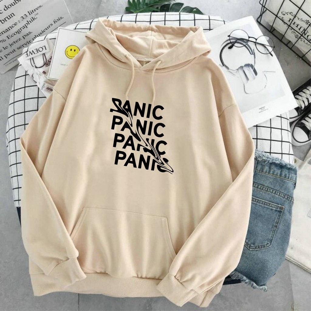 PANIC HOODIE TEBAL UNISEX - JUMPER TEBAL TERLARIS