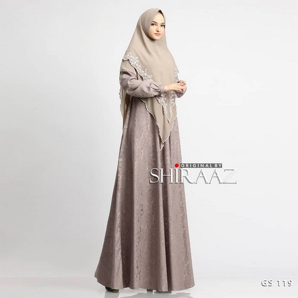 SHIRAAZ GS-119 set gamis syari by SHIRAAZ