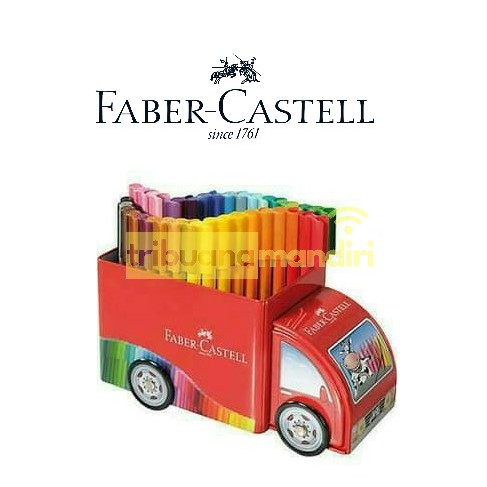 Connector Filzstifte 33 Farben Zubehor Im Metalltruck Faber Castell Mytoys