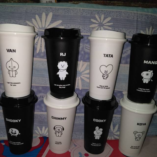 BT21 REUSABLE TUMBLER OFFICIAL